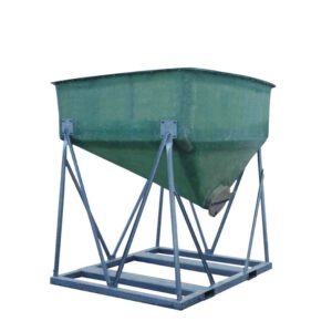 Kleinsilo 2500 Liter (hoch) mit Stapelschuhen