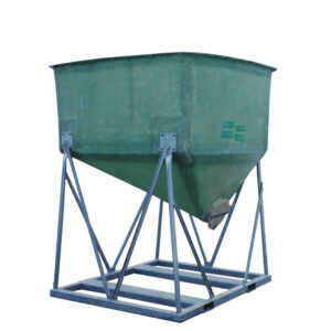 Kleinsilo 3700 Liter (hoch) mit Stapelschuhen